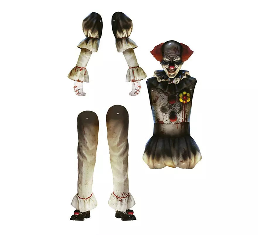 Translation missing: de.Pegatina de Payaso Tenebroso de 180 cm