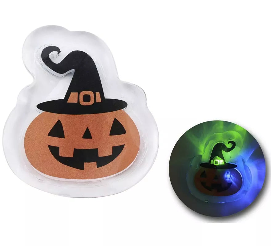 Translation missing: de.Pegatina Gel 10x15 Led Calabaza con Sombrero de 10x15 cm