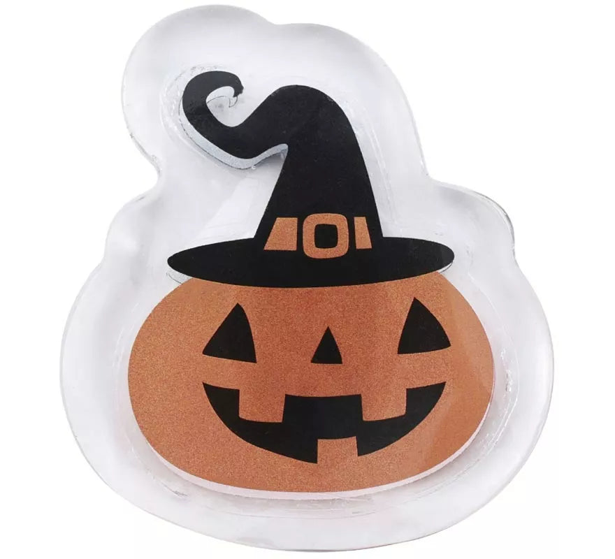 Translation missing: de.Pegatina Gel 10x15 Led Calabaza con Sombrero de 10x15 cm