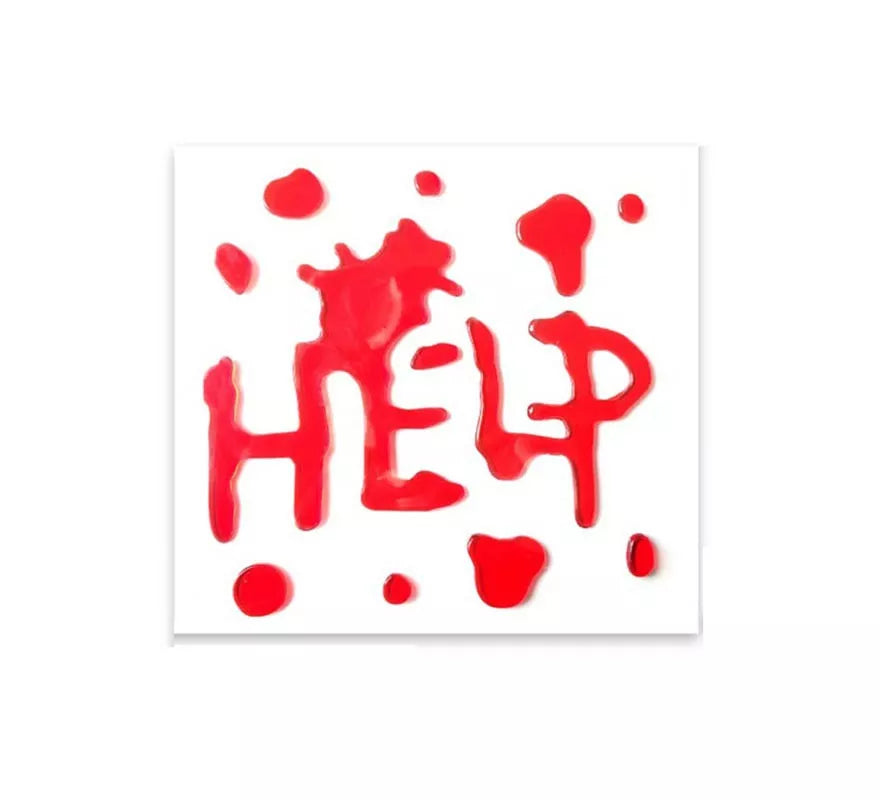 Pegatina Gel Help sangre 13 piezas