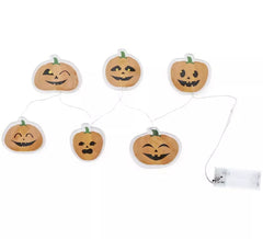 Halloween Kürbis LED Gel Aufkleber