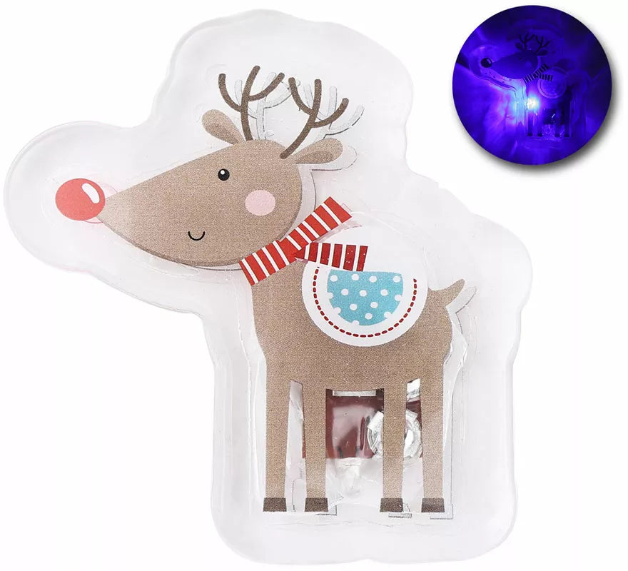 Translation missing: de.Pegatina Gel Led Reno Navidad de 10x15 cm