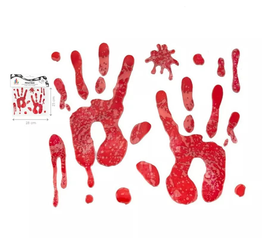 Translation missing: de.Pegatina Gel Manos sangre