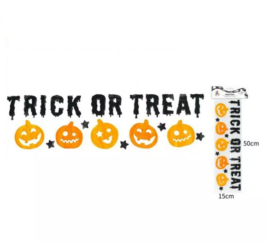Translation missing: de.Pegatina Gel Trick or Treat Calabazas