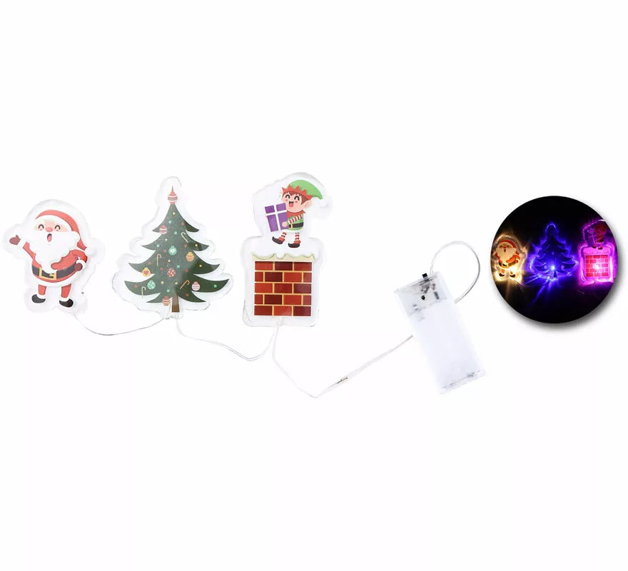 Translation missing: de.Pegatinas Gel Led 3 Figuritas Chimenea de 15x30 cm