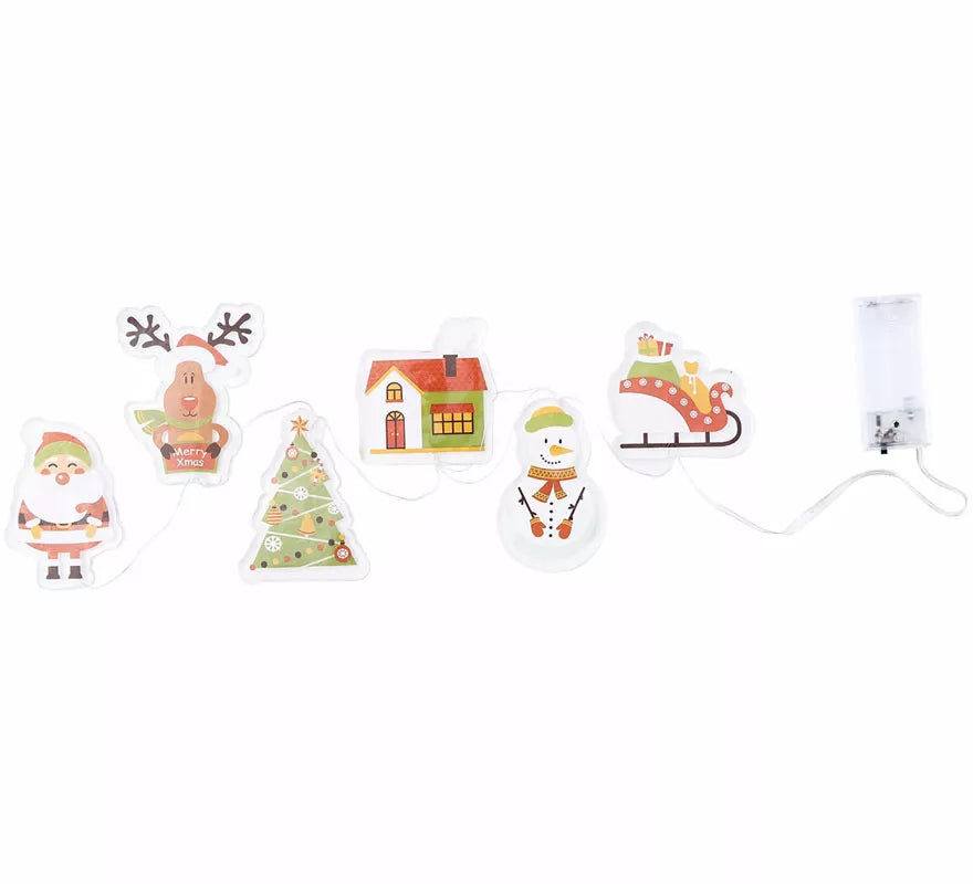 Translation missing: de.Pegatinas Gel Led 6 Figuritas Navideñas de 15x35 cm