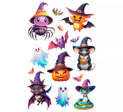 Lustige Halloween-Aufkleber