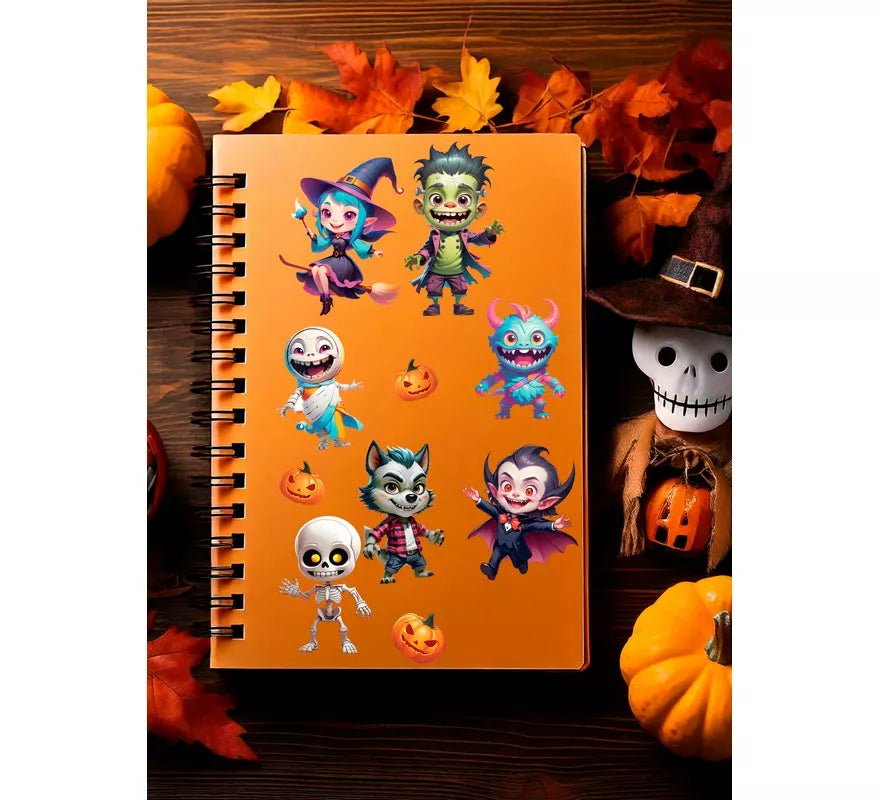 Pegatinas Monstruitos para Halloween