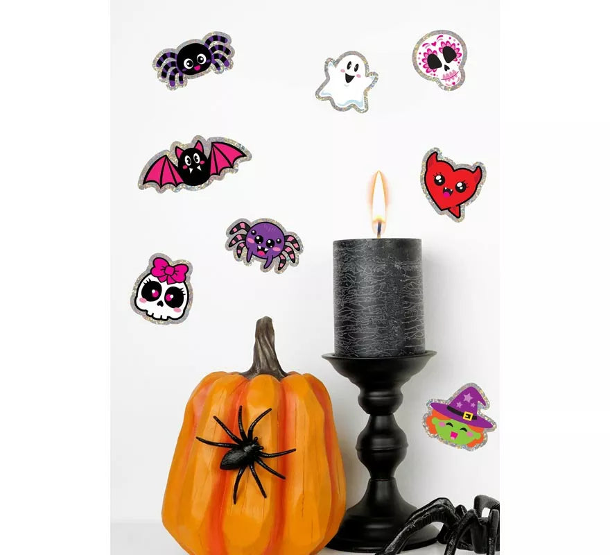 Translation missing: de.Pegatinas Surtidas Halloween Holográficas