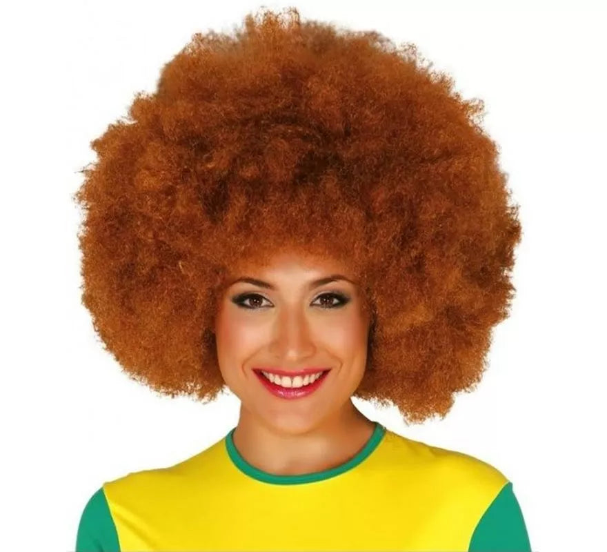 Translation missing: de.Peluca afro extra grande castaña