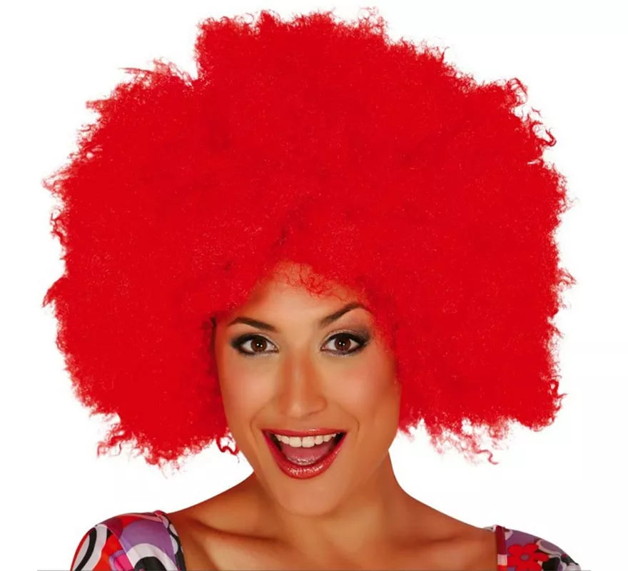 Translation missing: de.Peluca afro extra grande pelirroja