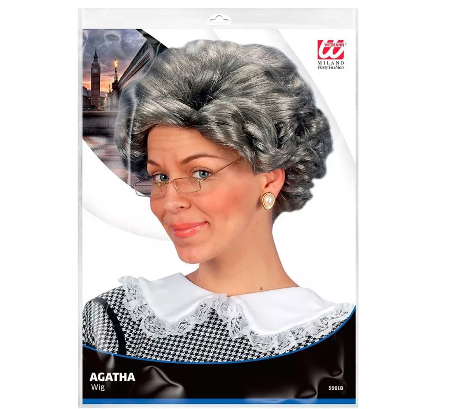 Translation missing: de.Peluca Agatha de abuela adulto