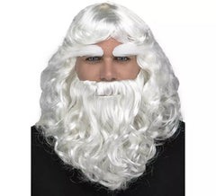 Santa Claus Perücke, Bart und Augenbrauen