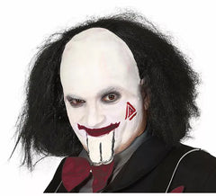 Glatze Perücke mit Black Hair Killer Player