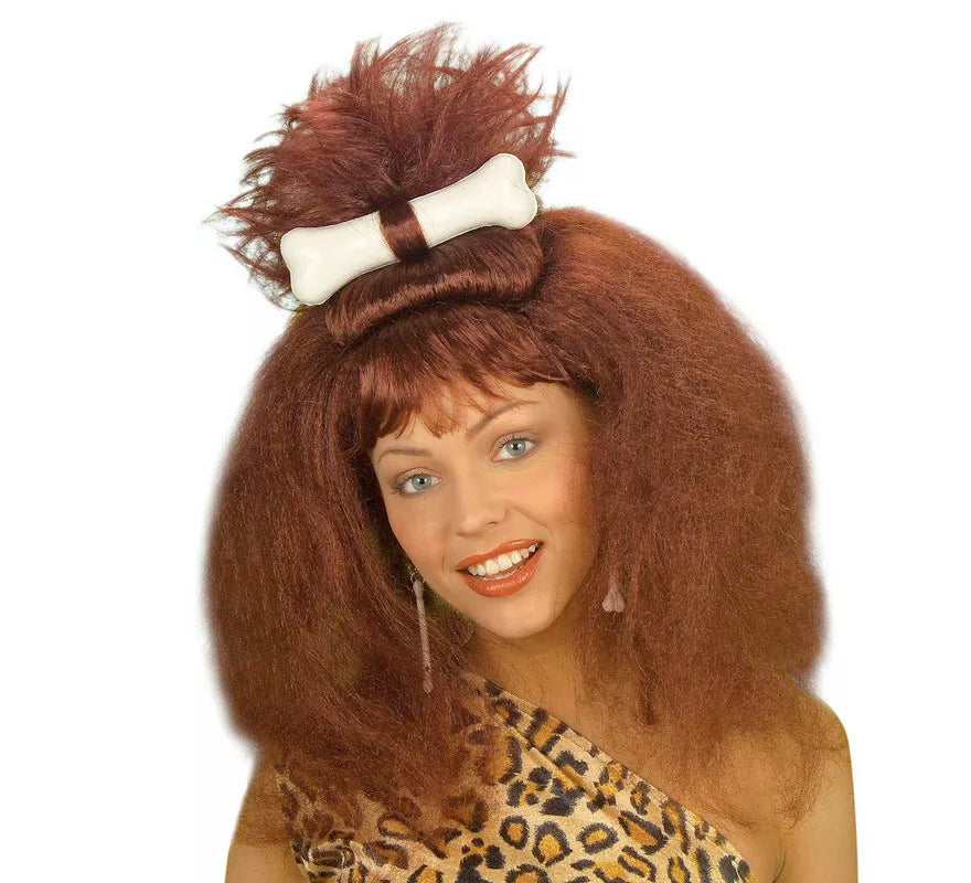 Translation missing: de.Peluca Cavernícola con Hueso en caja