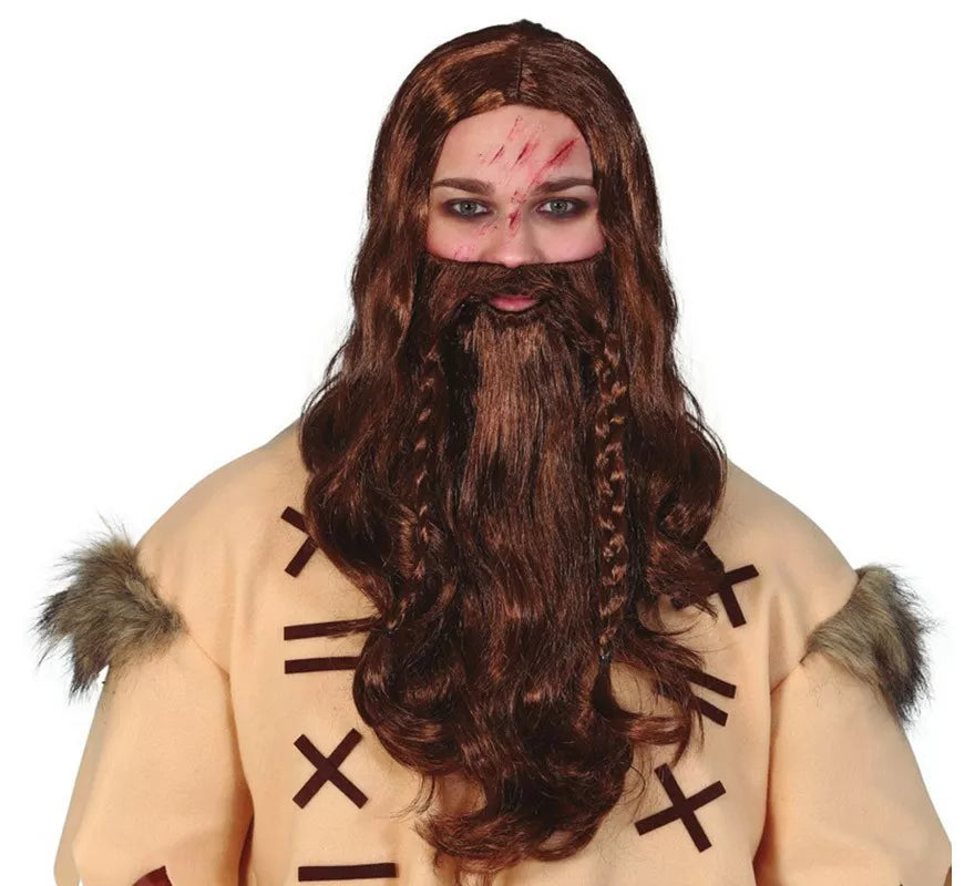 Translation missing: de.Peluca con Barba de Vikingo en caja