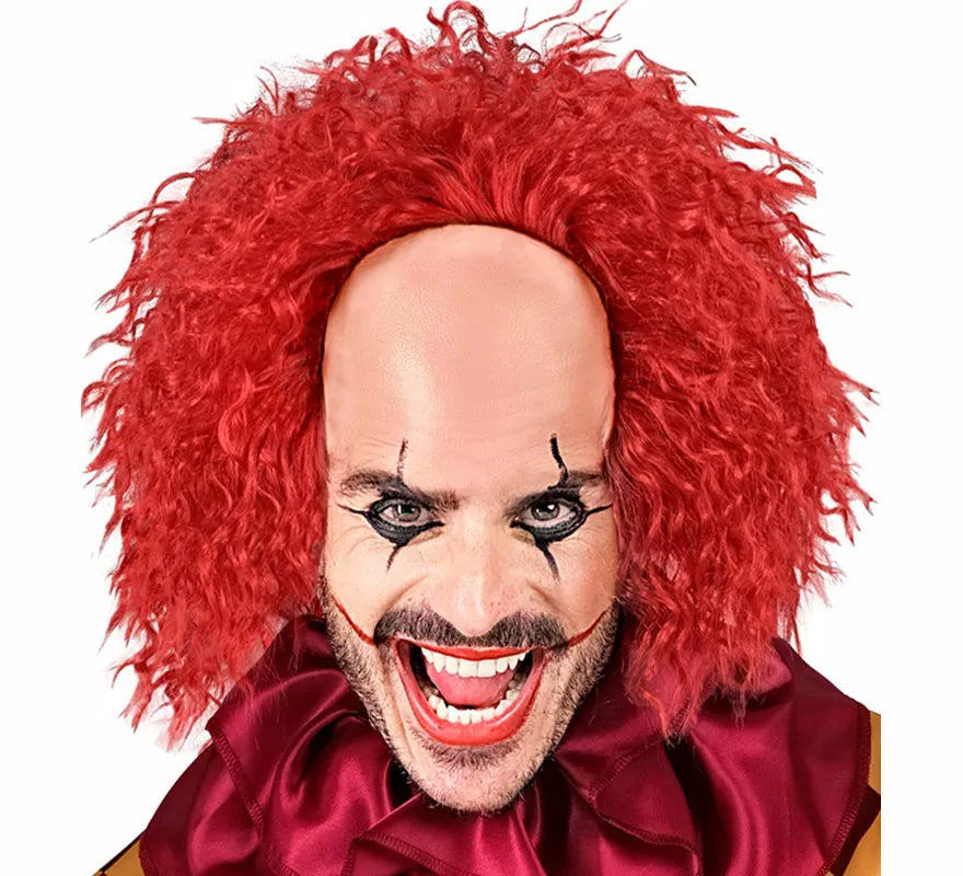Translation missing: de.Peluca con Calva de Payaso Aterrador