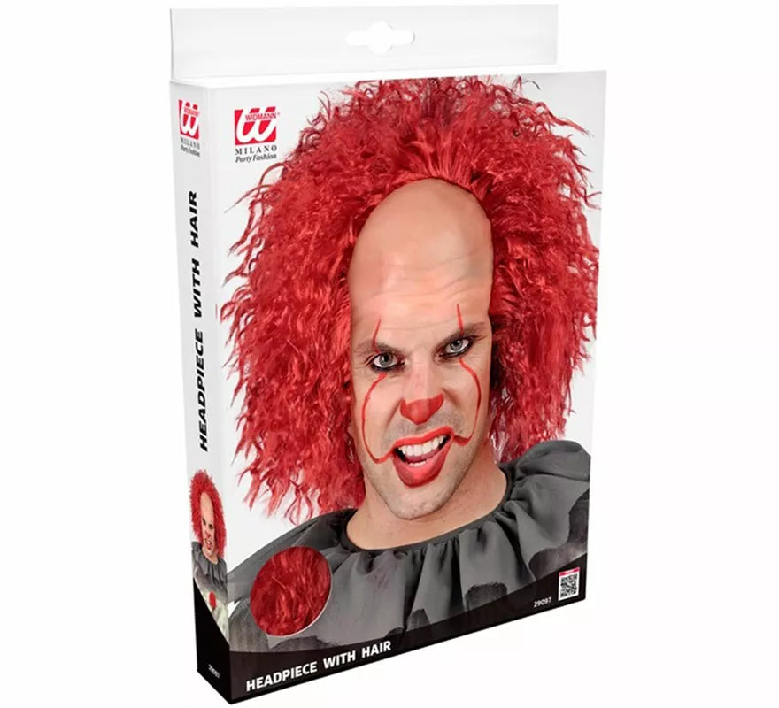 Translation missing: de.Peluca con Calva de Payaso Aterrador