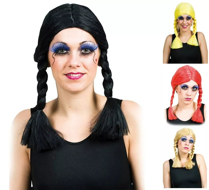 Translation missing: de.Peluca con Trenzas en varios colores