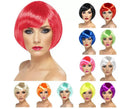Peluca corta estilo Bob en varios colores