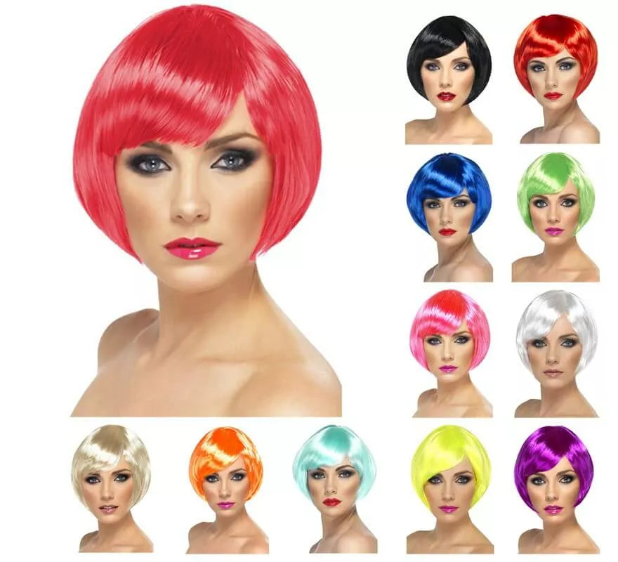 Translation missing: de.Peluca corta estilo Bob en varios colores