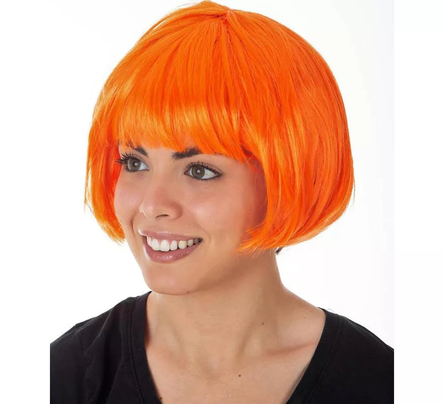 Translation missing: de.Peluca de Cabaret naranja adulto
