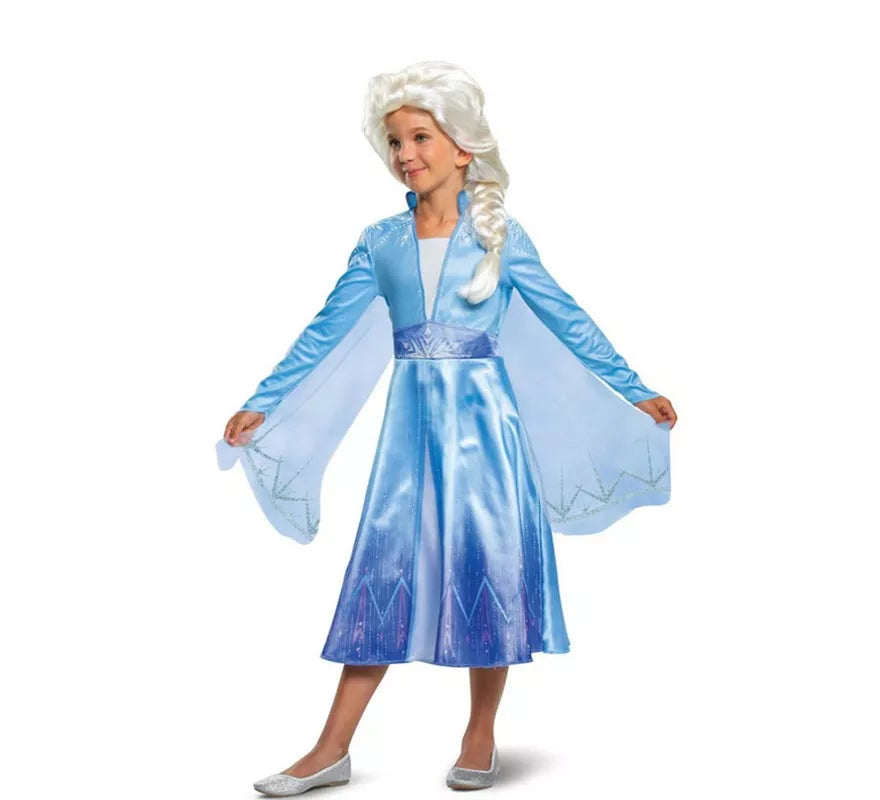 Translation missing: de.Peluca de Elsa Frozen 2 Disney infantil