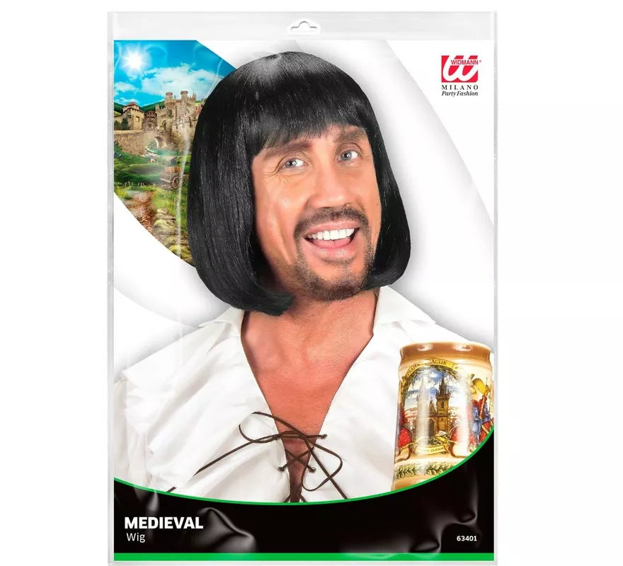 Translation missing: de.Peluca de Hombre Medieval en varios colores adulto