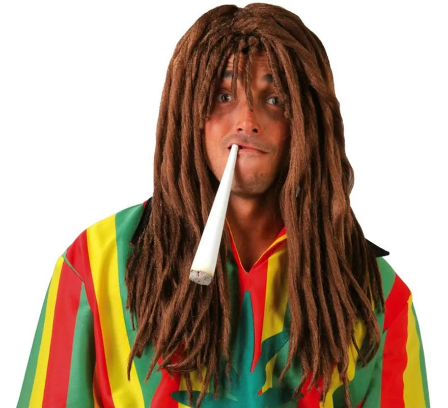 Translation missing: de.Peluca de Jamaicano Rastafari marrón con rastas
