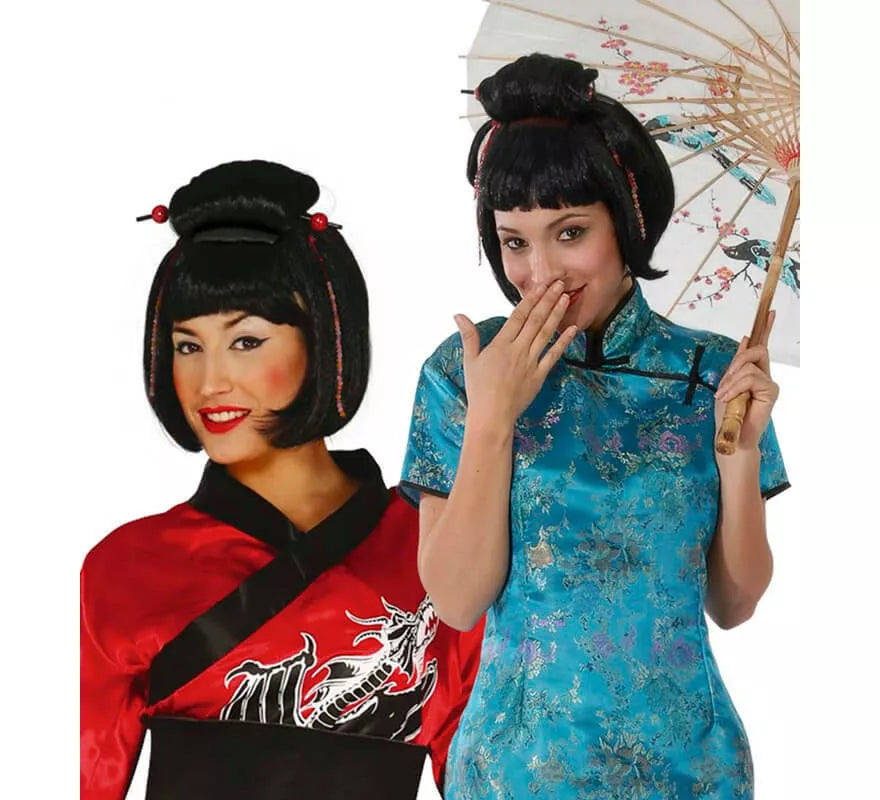 Translation missing: de.Peluca de Japonesa o Geisha para mujer