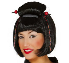 Japanische oder Geisha Perücke für Frauen