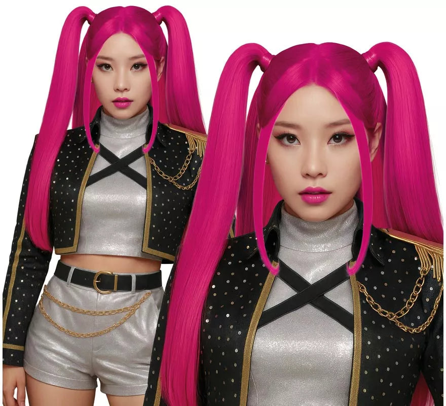 Translation missing: de.Peluca rosa de Cantante K-Pop