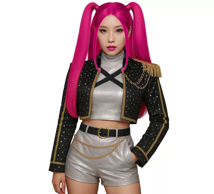 Translation missing: de.Peluca rosa de Cantante K-Pop