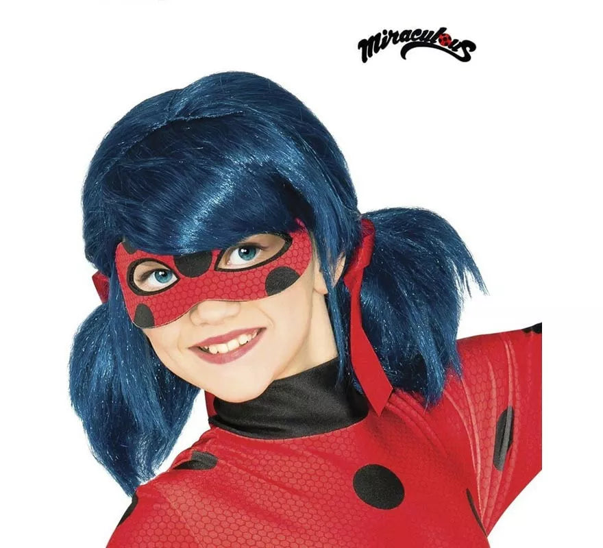 Translation missing: de.Peluca de Miraculous Ladybug infantil