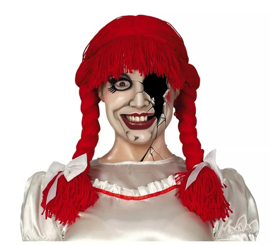 Translation missing: de.Peluca de Muñeca Poseída Roja