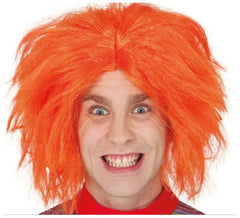 Orange Perücke Kinderspiel