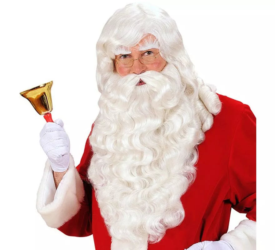 Translation missing: de.Peluca de Papá Noel con Barba, Bigote y Cejas