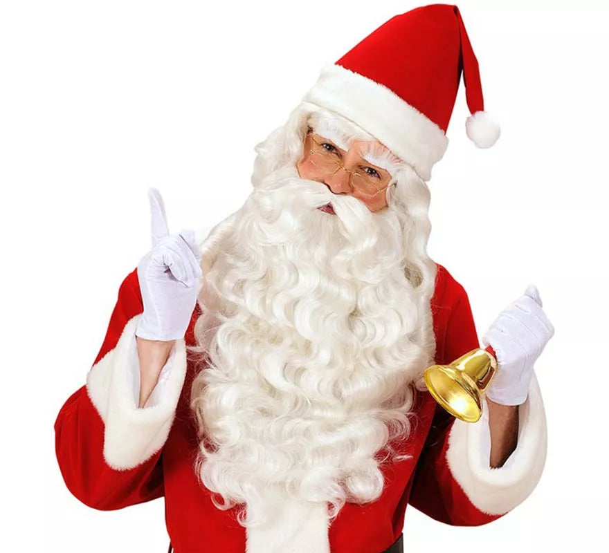 Translation missing: de.Peluca de Papá Noel con Barba, Bigote y Cejas