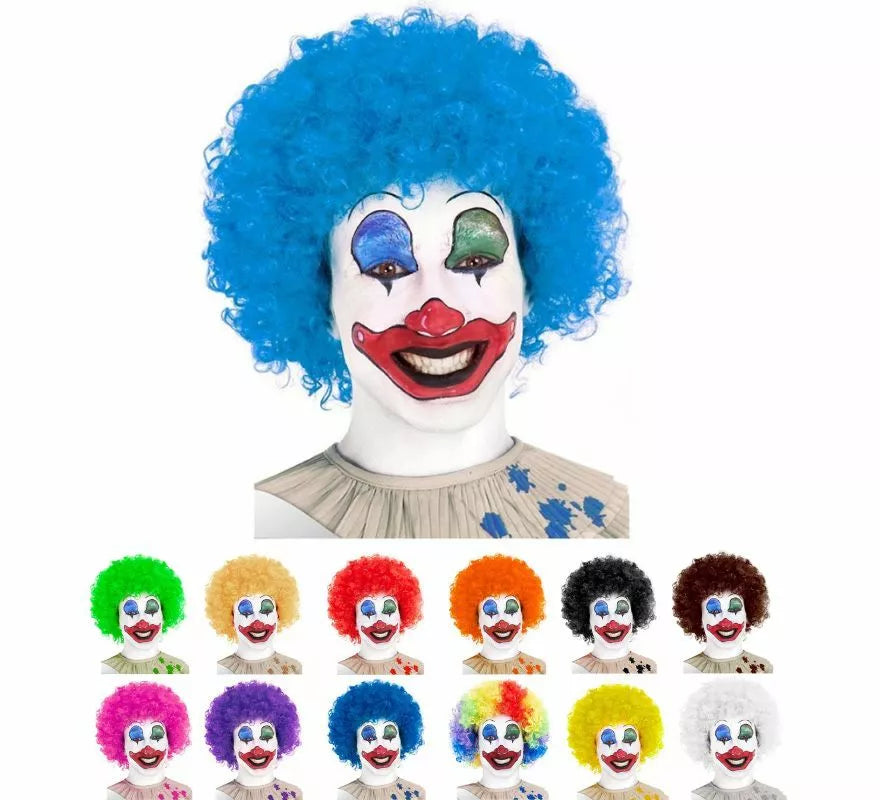 Translation missing: de.Peluca de Payaso de 120 gr en varios colores