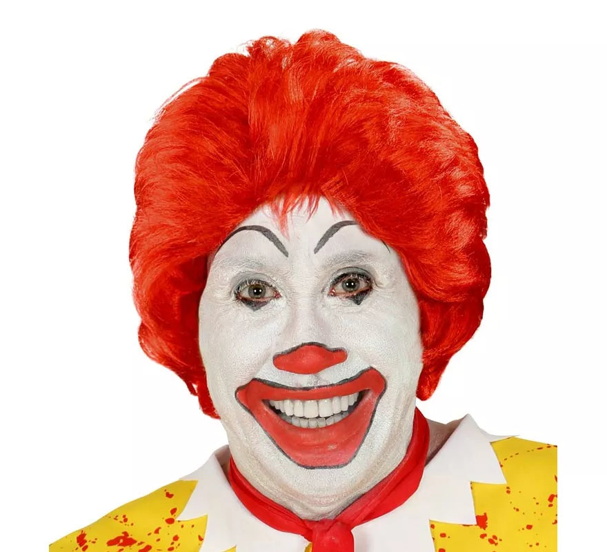 Translation missing: de.Peluca de Payaso de las Hamburguesas adulto