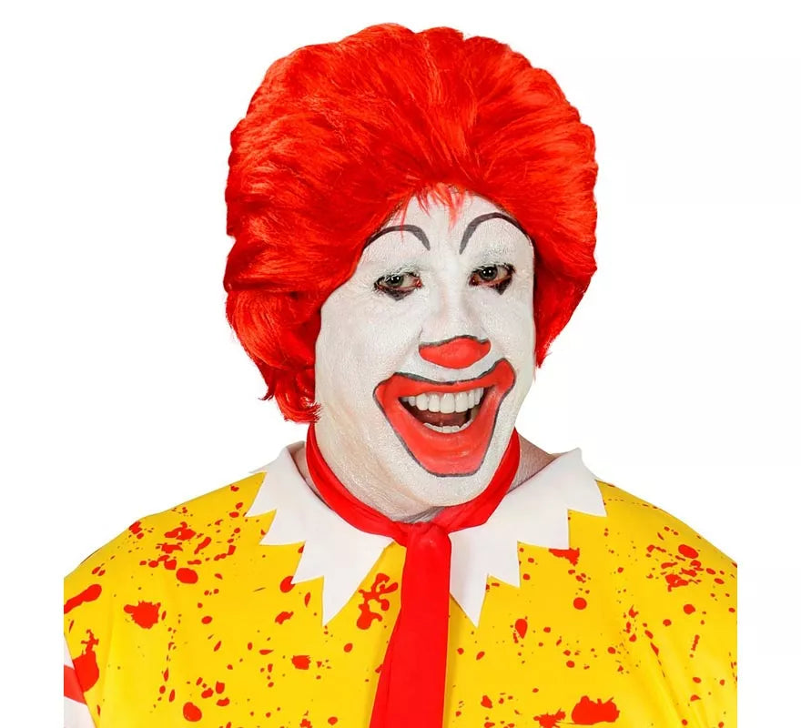 Translation missing: de.Peluca de Payaso de las Hamburguesas adulto