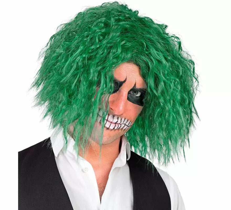 Translation missing: de.Peluca de Payaso Risueño verde