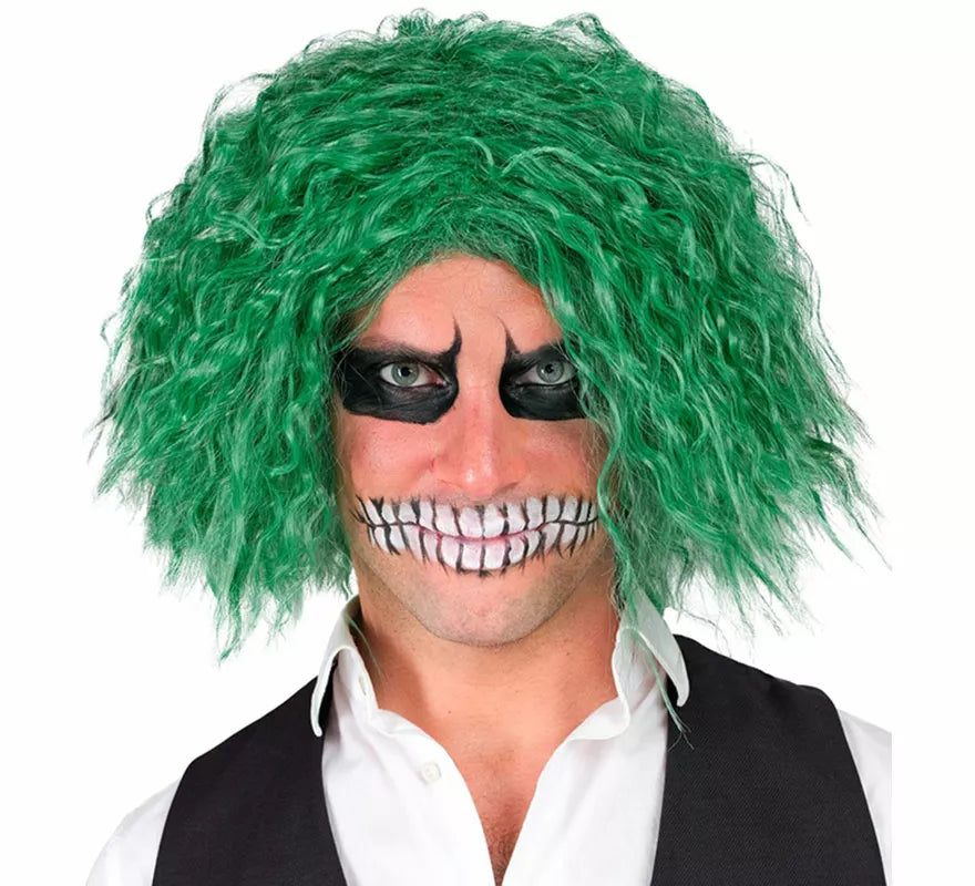 Translation missing: de.Peluca de Payaso Risueño verde