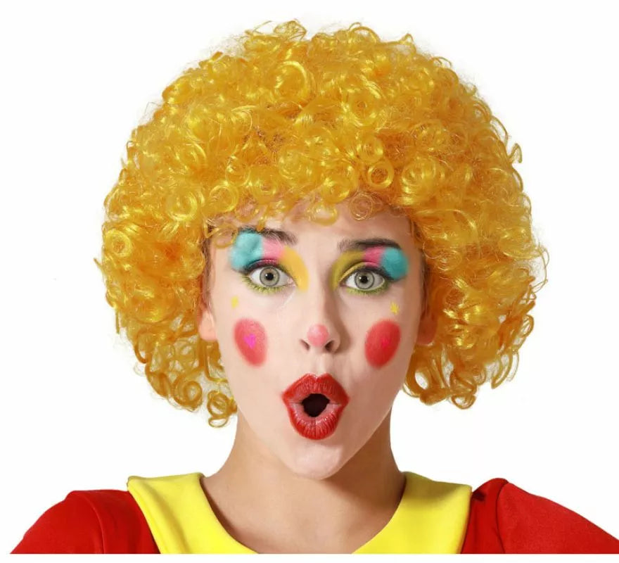 Translation missing: de.Peluca de Payaso Rizada en Varios colores