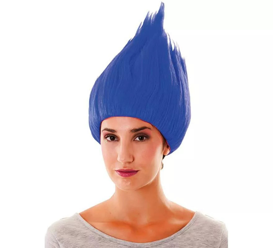 Peluca de Troll en 3 colores