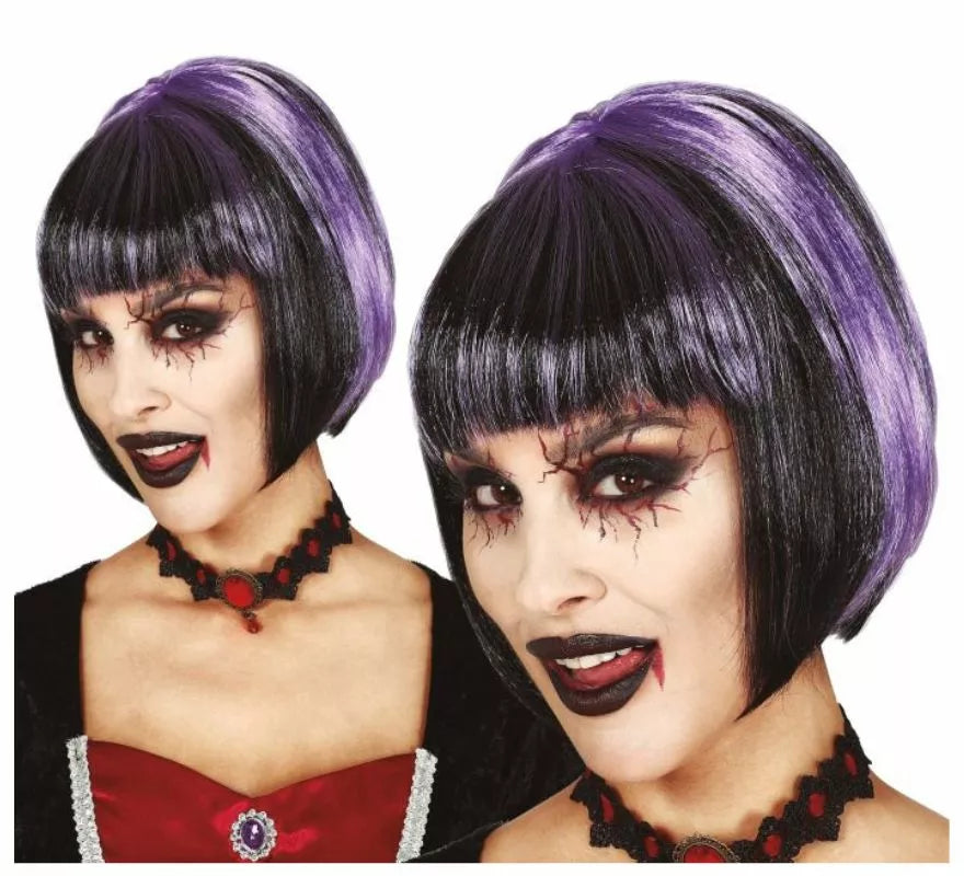 Translation missing: de.Peluca de Vampiresa con flequillo en varios colores