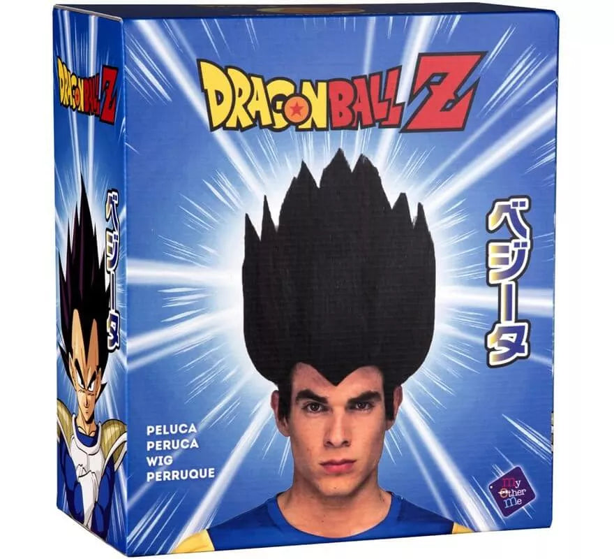 Translation missing: de.Peluca de Vegeta de Dragón Ball en caja para hombre