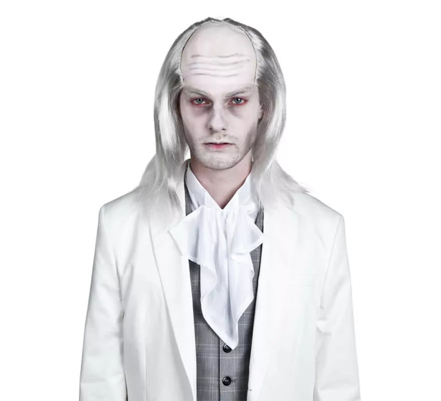 Translation missing: de.Peluca de Zombie blanco para Halloween