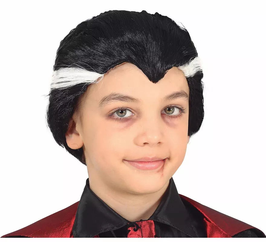 Translation missing: de.Peluca Drácula con Mechas Infantil