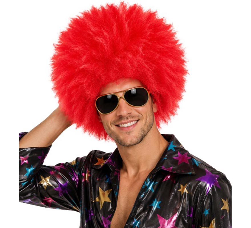 Peluca Extra Grande Afro en varios colores